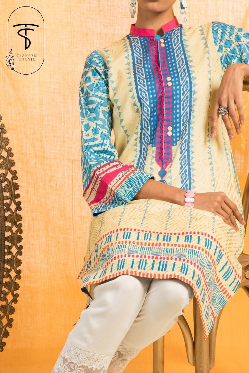 Premium Lawn Shirt (Stitched)-Digital Printed