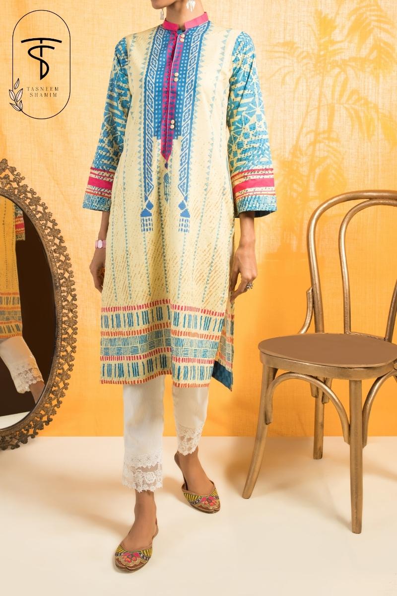 Premium Lawn Shirt (Stitched)-Digital Printed