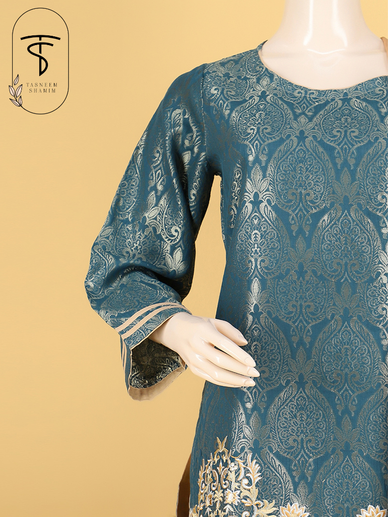 Roshnaay Teal Green