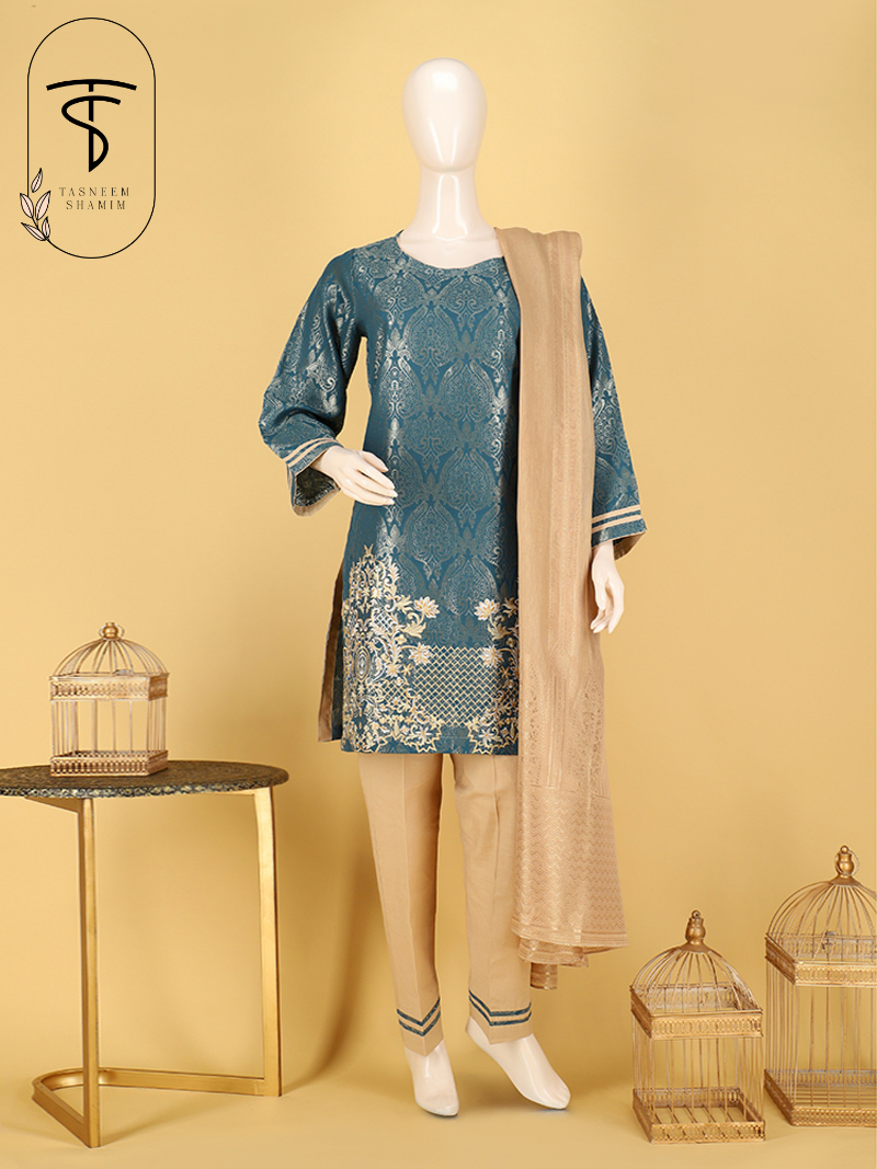 Roshnaay Teal Green