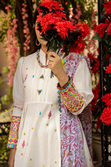 3 Piece Embroidered Lawn Suit - Naqsh Eid Exclusive