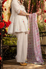 3 Piece Embroidered Lawn Suit - Naqsh Eid Exclusive