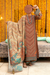 3 Piece Embroidered Lawn Suit - Nayab Eid Exclusive