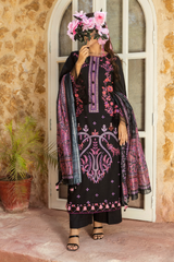 3 Piece Embroidered Lawn Suit - Mehrbano Eid Exclusive