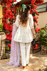 3 Piece Embroidered Lawn Suit - Naqsh Eid Exclusive