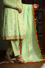 3 Piece Embroidered Lawn Suit - Gulbahar Eid Exclusive