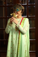 3 Piece Embroidered Lawn Suit - Gulbahar Eid Exclusive