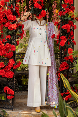 3 Piece Embroidered Lawn Suit - Naqsh Eid Exclusive