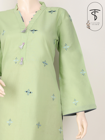 Olive & Blue